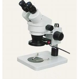 SZM7045 Binocular Microscope with ST1 Stand and Fluorescent Ring Light